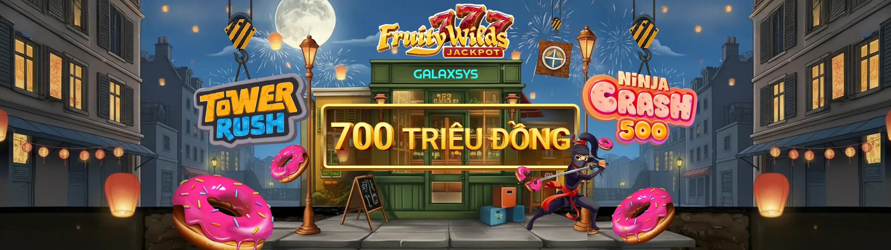 Hình ảnh chính 88clup Nổ Hũ với các biểu tượng slot game rực rỡ và logo thương hiệu.